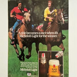 Michelob Light | 1980s | Vintage Liquor and Beer Ads | Vintage Advertisement
