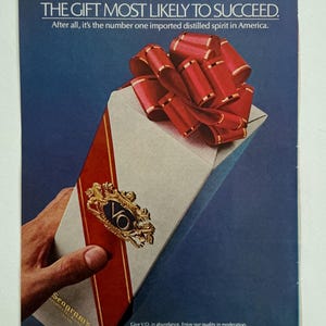 Seagrams | 1980s | Vintage Liquor and Beer Ads | Vintage Advertisement
