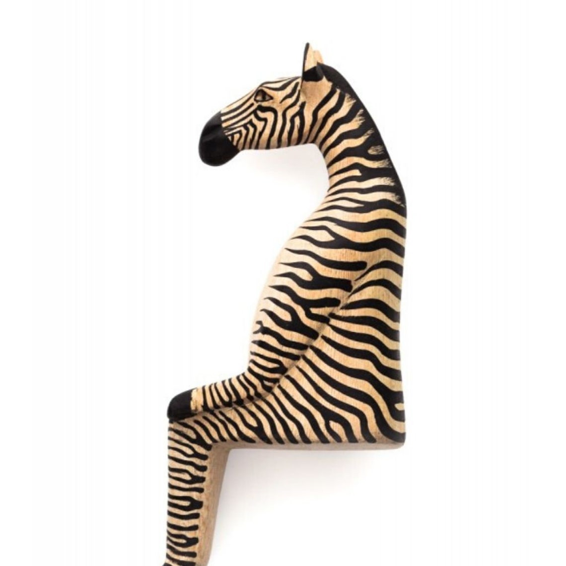 Shelf Décor Sitting Zebra for Nursery shelf Sitter Etsy