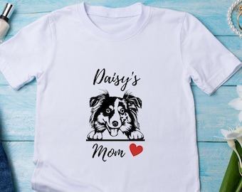 Camisa de pastor australiano, madre australiana, camisa de mamá australiana, regalo para amantes de los perros, regalos para perros, camiseta aussie, camisa para perros australianos, mamá aussie, mamá perro