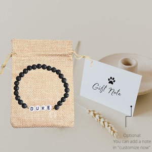 Custom horse name stone bracelet,beaded equestrian bracelet,western horseshoe bracelet, cowgirl gift, lucky bracelet, memorial pet jewelry image 5