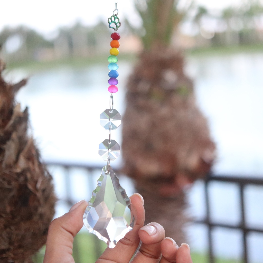 Pet Memorial Rainbow Bridge, Suncatcher Dog Loss Gift, Cat Loss Gift ...