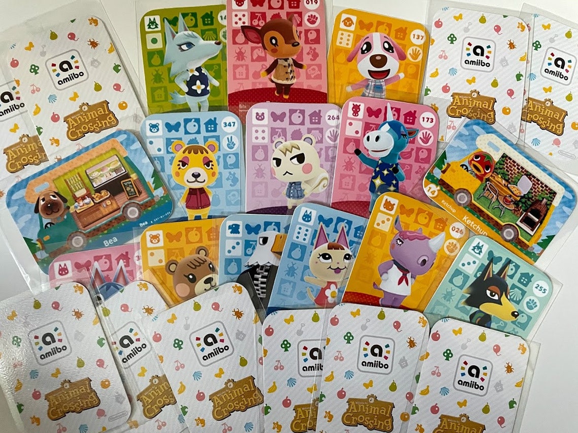 Serie 1 51100 Custom Handmade Animal Crossing Amiibo Cards Etsy