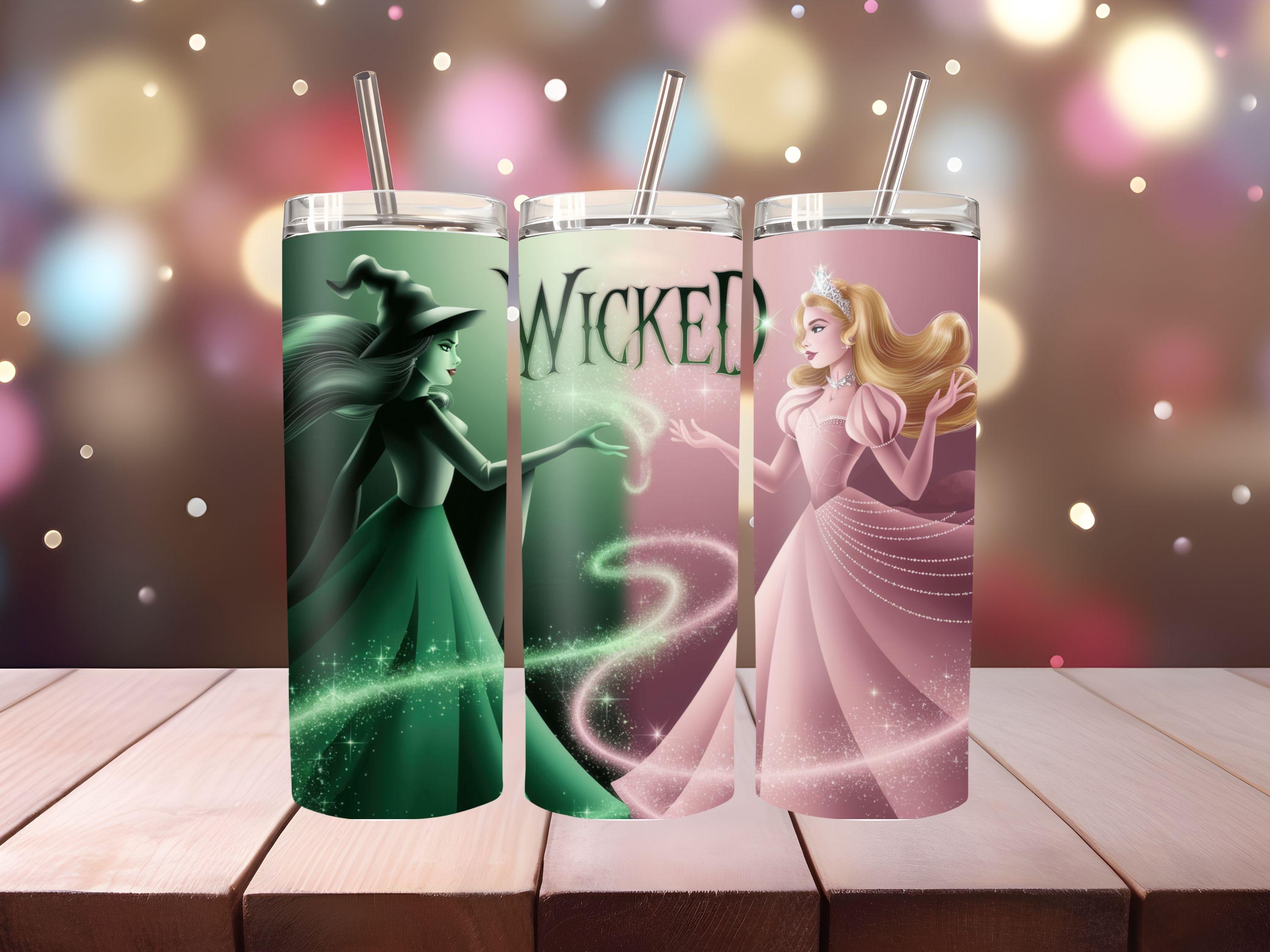 Witches 20oz Tumbler Wrap Png, 2024 Witches Musical Movie Fan Gift ...