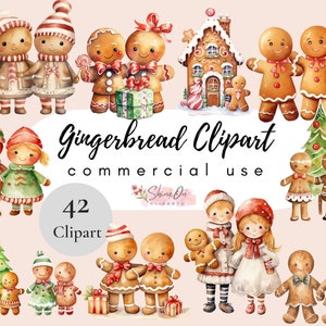 Printable Gingerbread Man Clipart | Gingerbread Girl Clipart Png | Cute Gingerbread Man Clipart | Sweet Christmas Clipart Gingerbread |