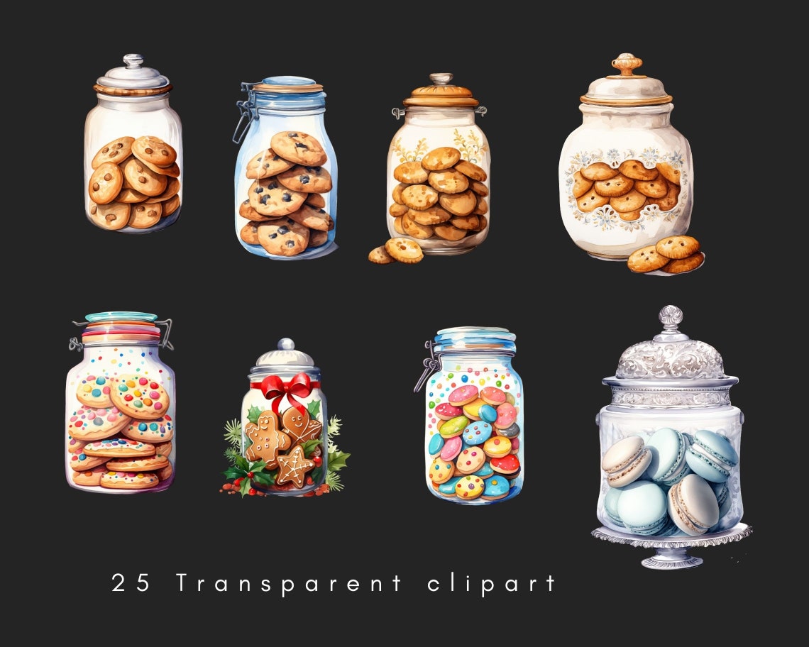 Cookie Jar Png, Clip Art of Cookie Jar, Clip Art Cookie Jar, Valentines ...