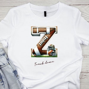 Printable Football Alphabet Letters, Football Letters Numbers Png ...
