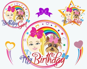 Download Jojo Siwa Birthday Svg Etsy