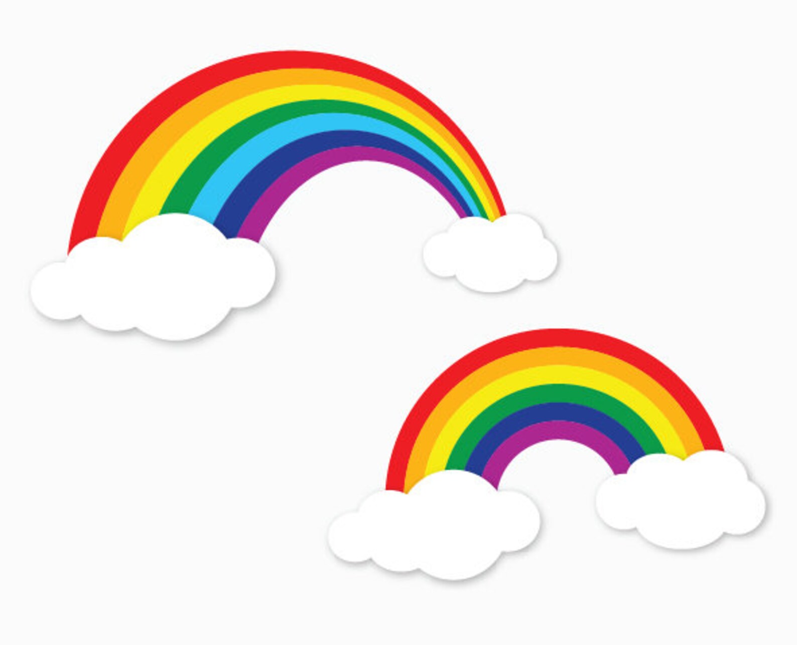 Download Rainbow SVG Rainbow cutting files for Cricut Sky Magic | Etsy