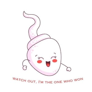 Sperm Svg Spermatozoon svg Champion Sperm svg Sperm Donor svg Sperm Silhouette svg The Winner svg