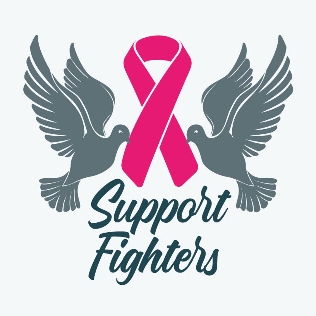 Support Fighters Svg Awareness Ribbon Svg Cancer Ribbon SVG Survivor ...