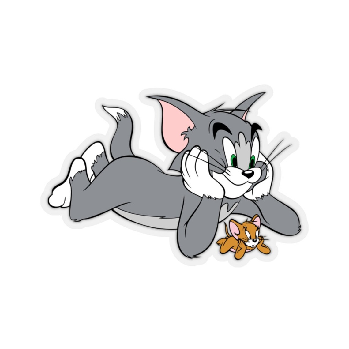 Tom and Jerry KissCut Stickers Etsy