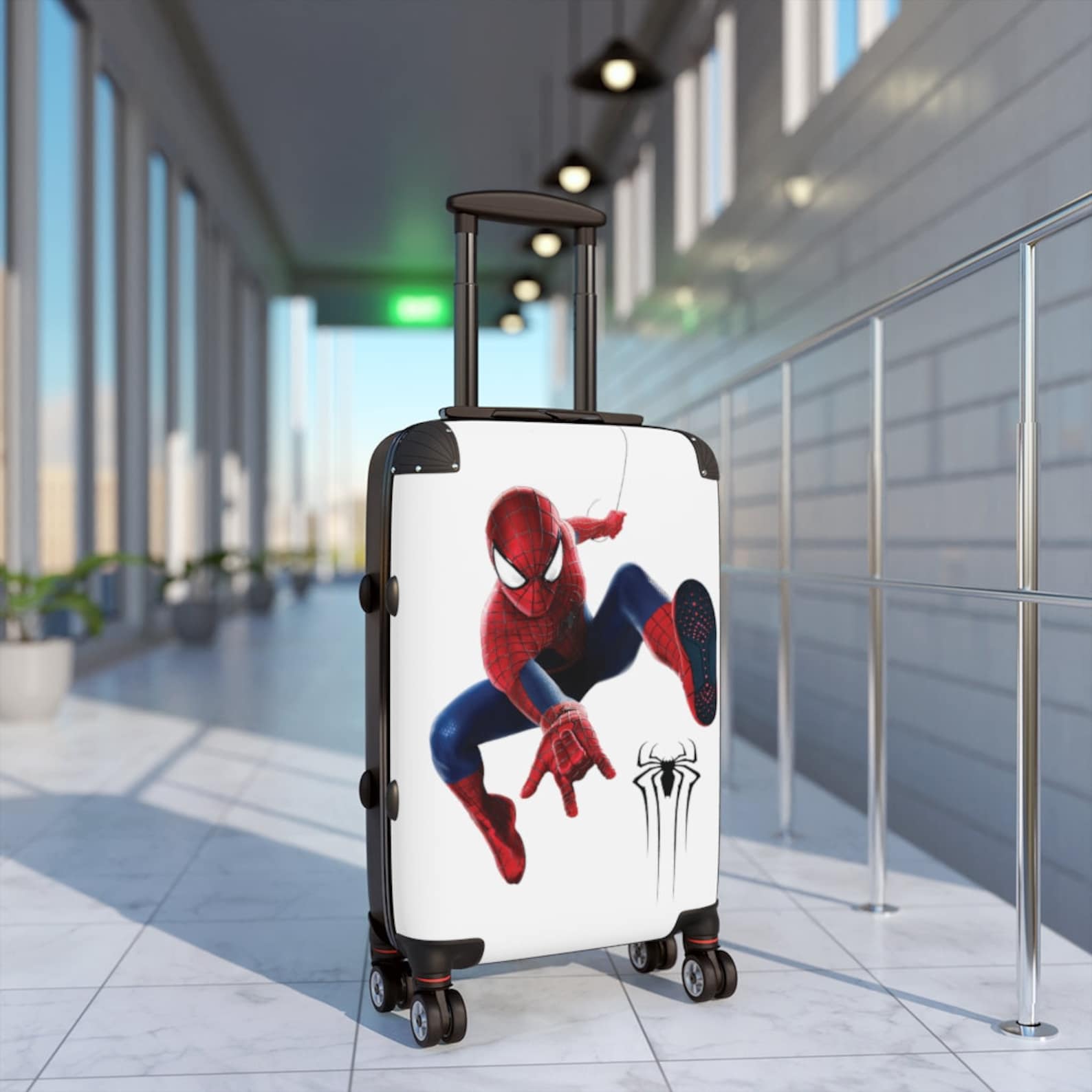 Here comes SpiderMan Cabin Suitcase Etsy