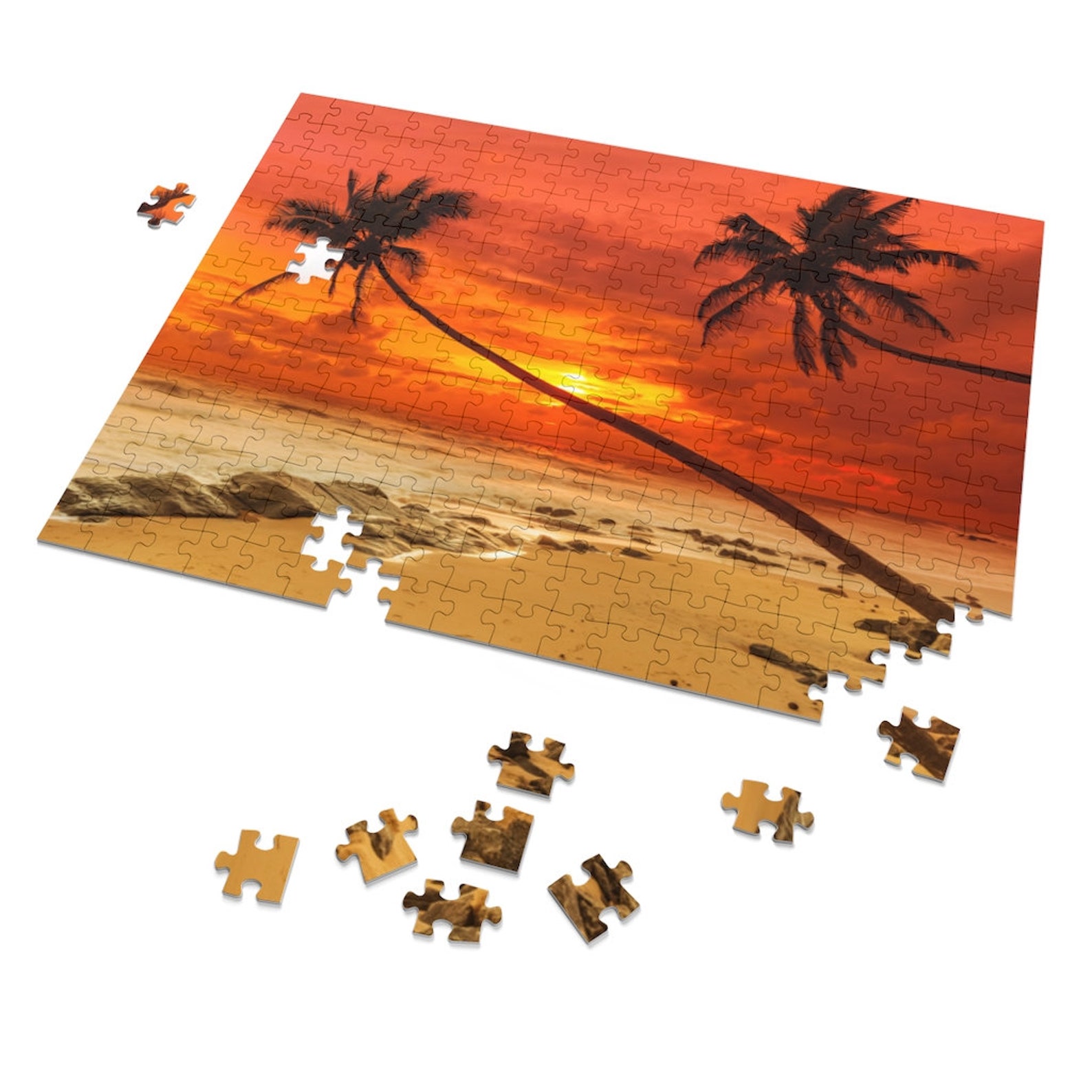 Beautiful Sunset View 252 Piece Puzzle Etsy