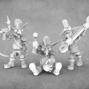 Wasteland Scrapper Goblins | Goblin Miniatures | Dragon Trappers Lodge