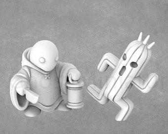 Video Game Inspired Miniatures | RN Estudio