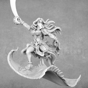 Fadeeya, Queen of the Desert | Arabian-themed Model | 32mm Miniature | RN Estudio