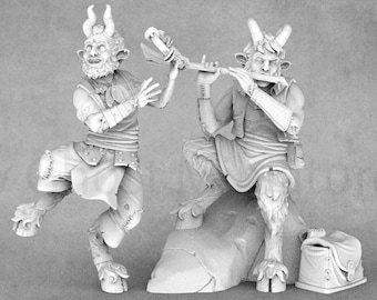 Miniaturas de sátiro / Faunos / Miniaturas STL