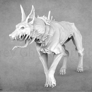 Zombie Miniatures | Zombie Dogs |   Lord of the Print