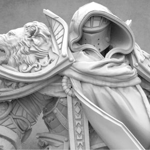 Mattias du Lion Tuant | Paladin Minis | Paladins of the Silver Lion | Daybreak Miniatures