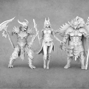 Aetheria Chronicles | Super detailed 32mm fantasy miniatures | Mystic Makers Miniatures