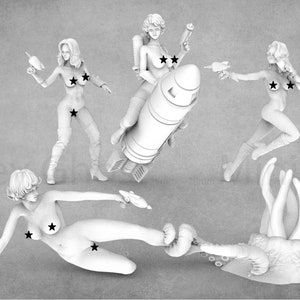 NSFW, ADULT* Sexy Pinup Miniatures | Miniature Underground