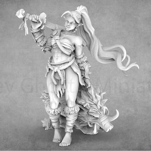 Female Orc Miniatures | Ronin Arts Workshop