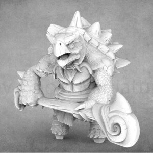 Tortle Miniatures Set: Dragon Trappers Lodge Resin Model
