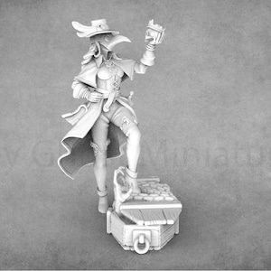 The Doctor of Death,  Plague Doctor Miniature |  Great Grimoire