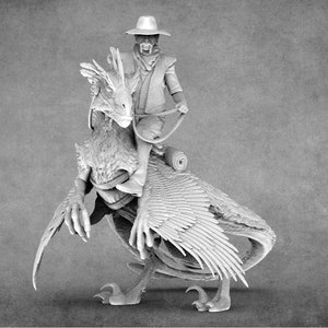 Fantasy Wild West Dinosaur Riders | Dinosaur Rider Miniatures | Mini ...