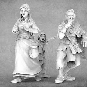 Fantasy NPC Miniatures | STL Miniatures