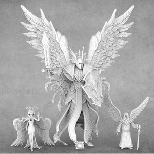 Fantasy Angel Miniatures | Epic Miniatures