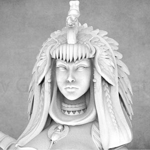 Nefertiti . Egyptian Goddess | HoldMyMiniature