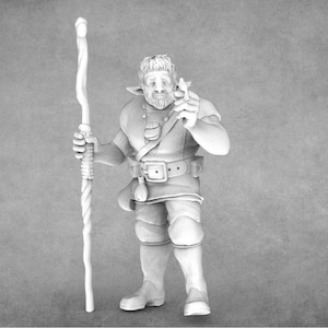Firbolg Druid Miniature | Epic Miniatures