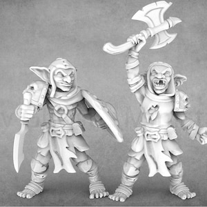 Goblin Miniatures | Warriors | Fighters | Rogues | Galaad Miniatures