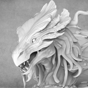 Dragon Miniatures | Myconid Dragon | Dragon Trappers Lodge