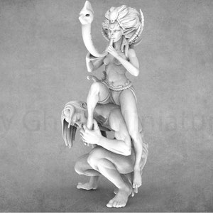 The  Entrancing Muse | Fantasy Art Miniatures | Great Grimoire