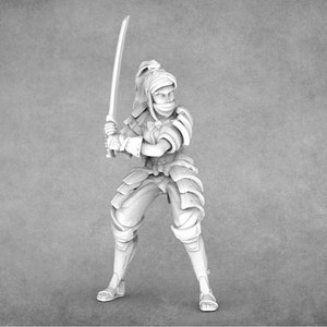 Female Samurai Miniatures | Archer | Warrior | Fighter | Epic Miniatures