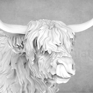 Highland Cow Miniatures | Animal Den Miniatures