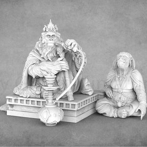 Monkey King Miniature Set - White Werewolf Tavern