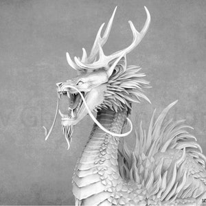 Shadow Swift Dragon Miniature Model - Dragon Trappers Lodge