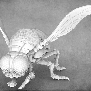 Enormous Fly Miniatures | STL Miniatures