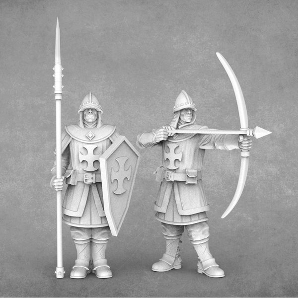 City Guard Miniatures | Ciy Houses | Epic Miniatures