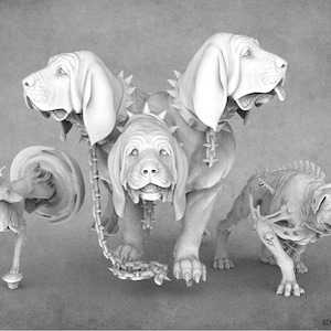 Fantasy Dogfolk Miniatures  | Dragon Trappers Lodge