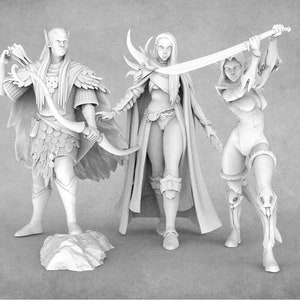 Elven Miniatures | Archers | Warriors | Fighters | Epic Miniatures