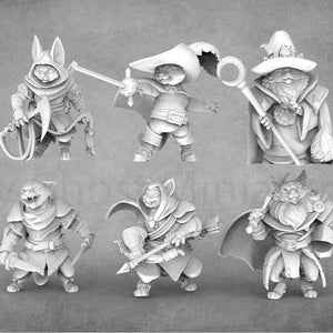 Fantasy Catfolk Miniatures | Bite The Bullet