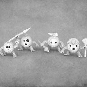 Kakamora, Monstruos de coco / Tiburón de coco en miniatura / Logia de los Tramperos de Dragones