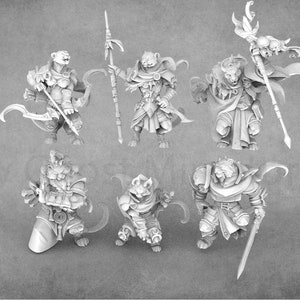 Fantasy Tabaxi Miniatures | Bite The Bullet