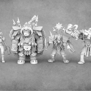 Space Orcs!  Fantasy Sci-Fi Miniatures | Invictus Miniatures