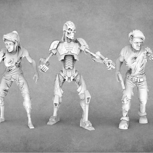 Futuristic Sci-Fi Miniatures | Robot Warfare | Invictus Miniatures